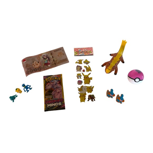 Pokemon Filled Jumbo Egg Easter Basket Filler Set Cards Surprise Pokeball - Picture 9 of 9